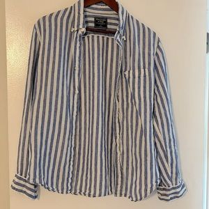 Abercrombie & Fitch 100% Linen Button Down